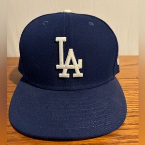 LA blue dodgers size 7 1/8 hat